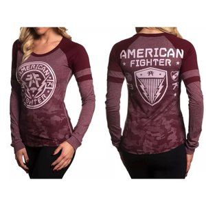 AMERICAN FIGHTER Women's Long Sleeve T-Shirt LANGL